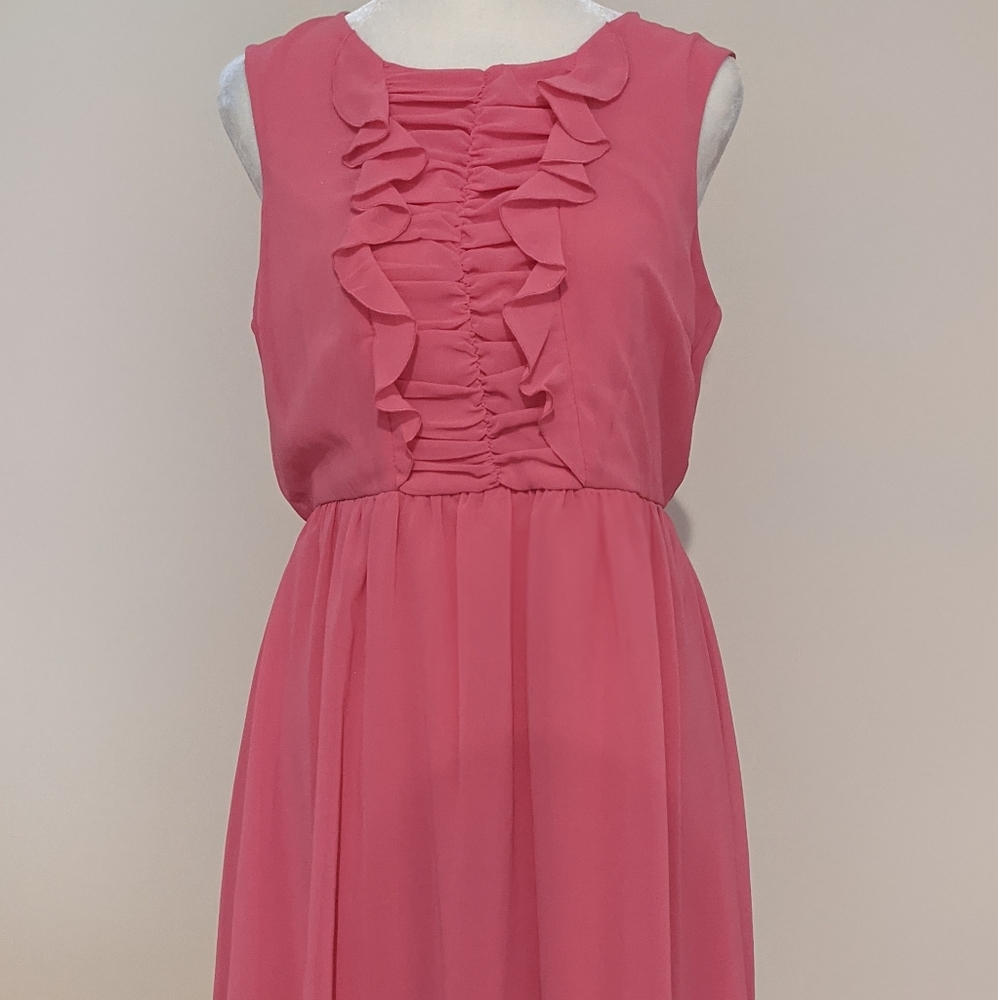Pink atmosphere dress